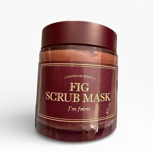 Fig Scrub Mask - Brown